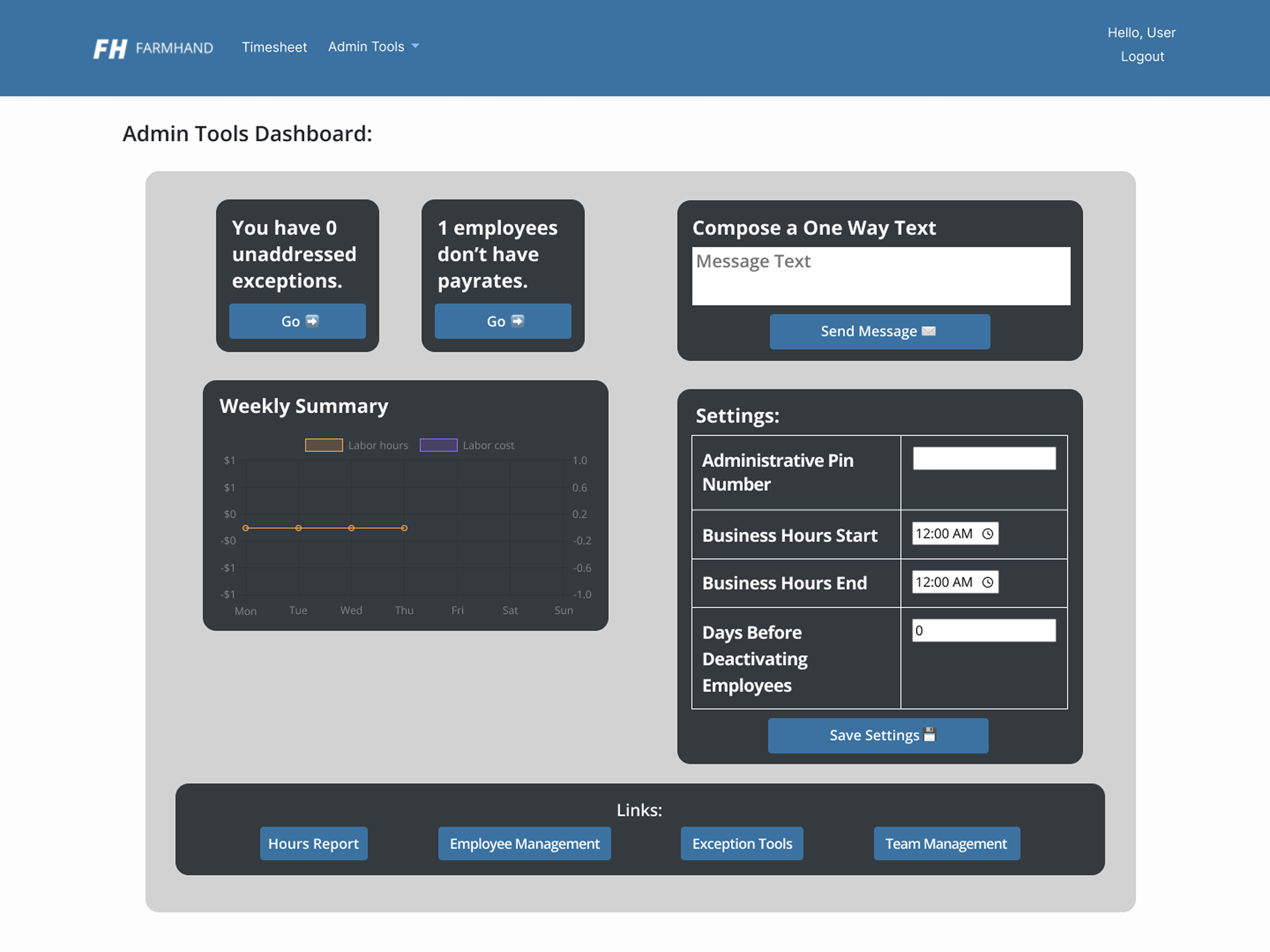 Admin Dashboard