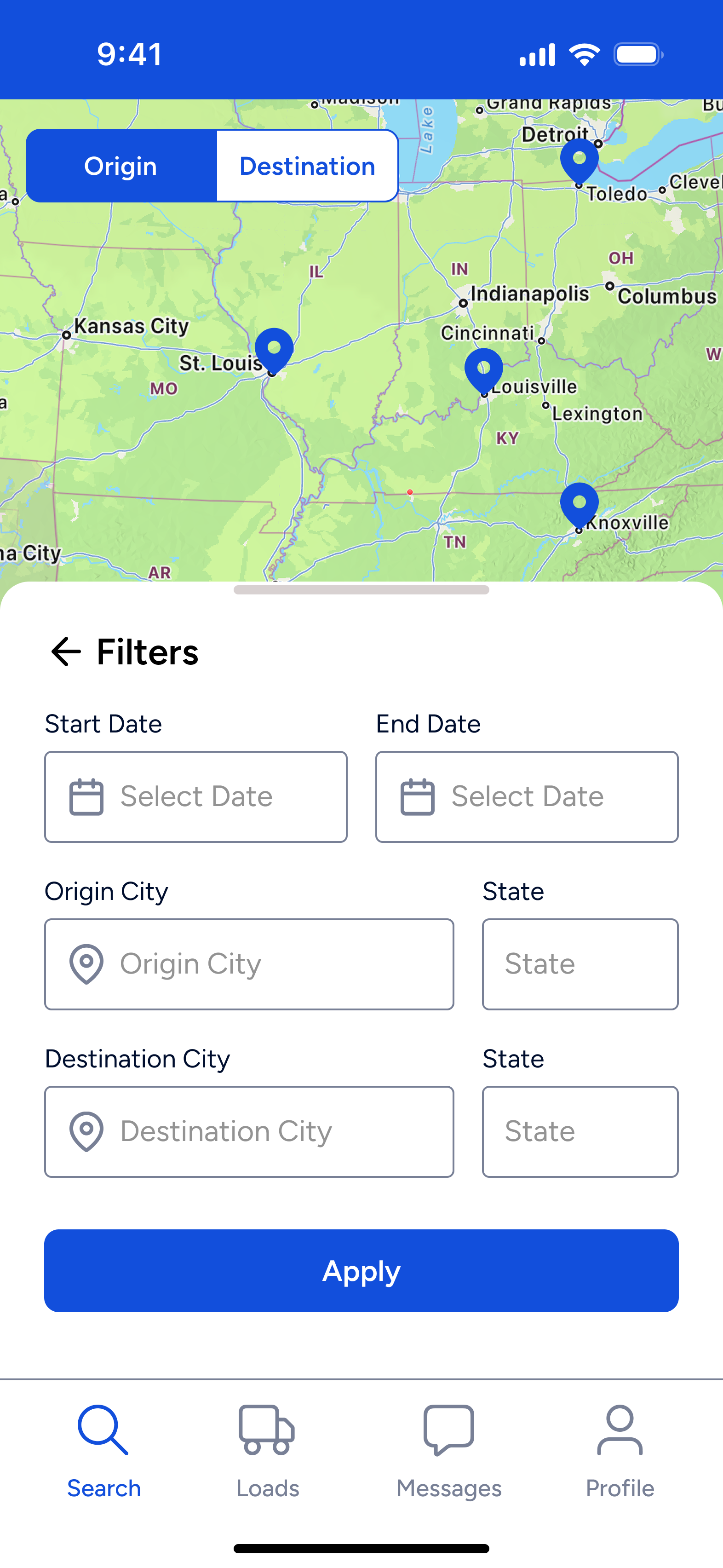 From Search Lists to Interactive Map after 2